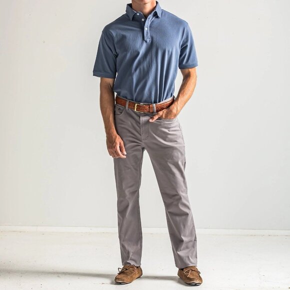 New Onward Reserve Five Flex Pocket Stretch Mens Pants Size 34x32 Steel Gray - Picture 1 of 3